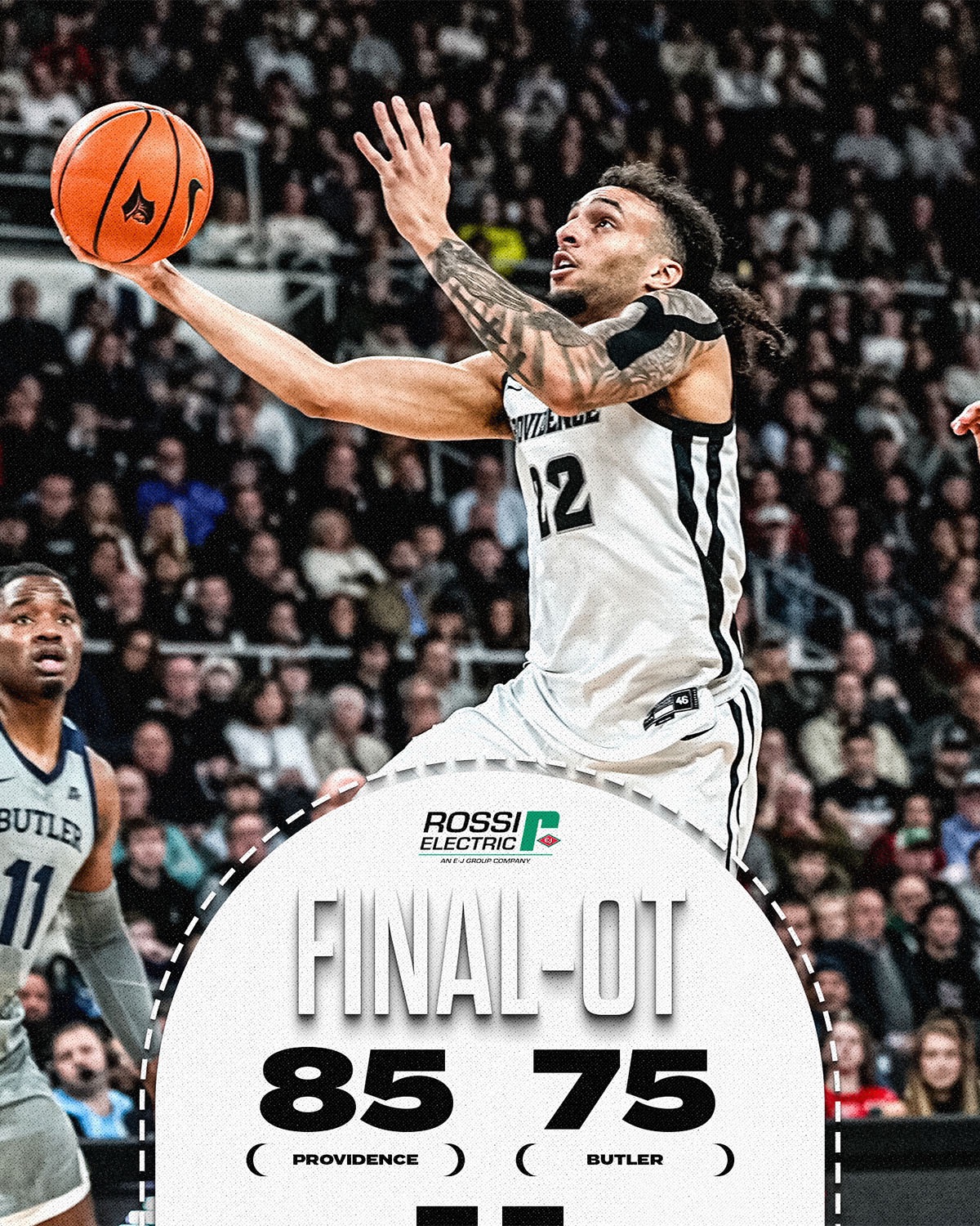 Providence Seizes Victory from Jaws of Defeat: Friars Beat Butler 85-75 in Overtime