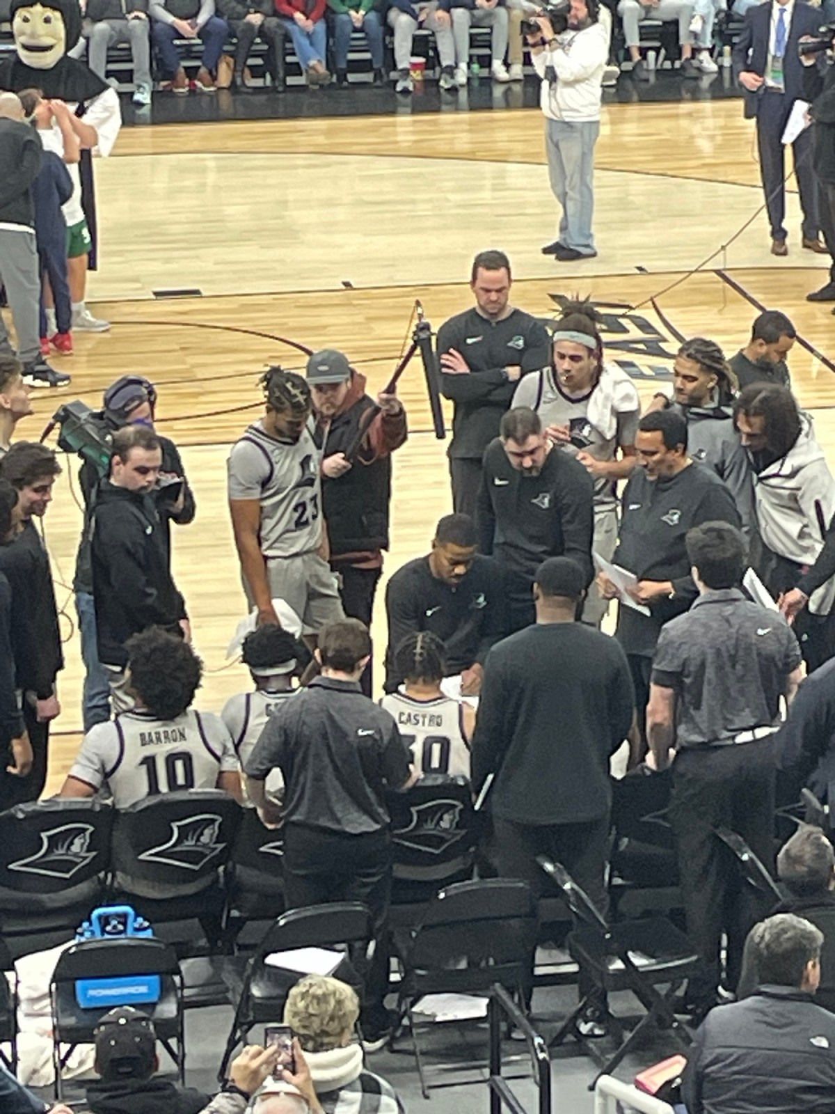 Hopkins, Oduro, Barron Help Friars Avoid Disaster Vs Sacred Heart